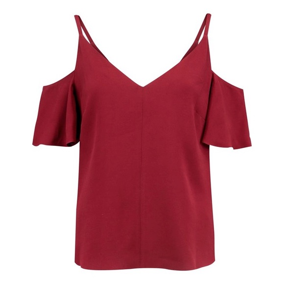 NWT A.L.C. Olivia cold shoulder top size: 2 - Picture 3 of 4